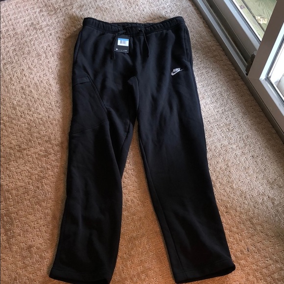 nike standard fit straight leg regular length sweatpants